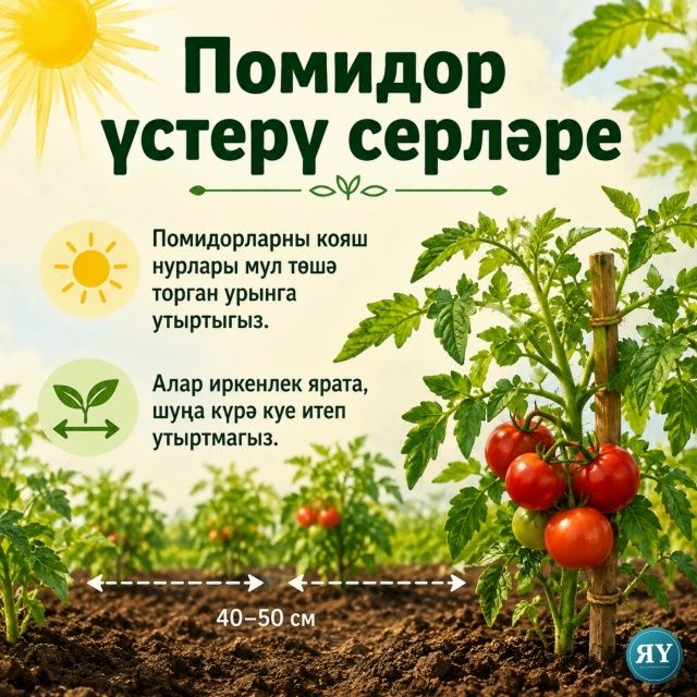 Помидор үстерү серләре