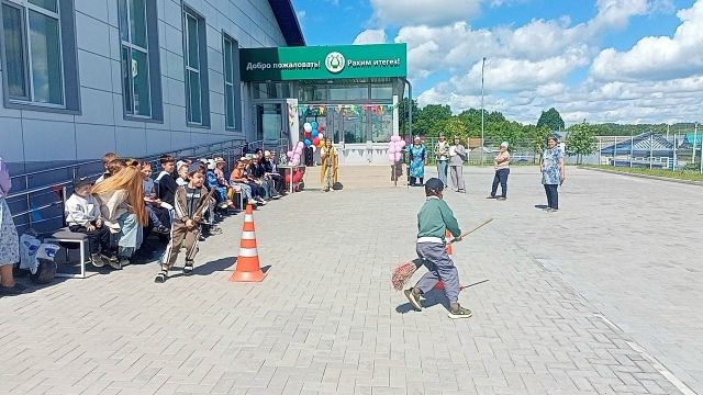 Олы Ачасыр мәдәният йортында Балаларны яклау көнендә матур бәйрәм булып узды