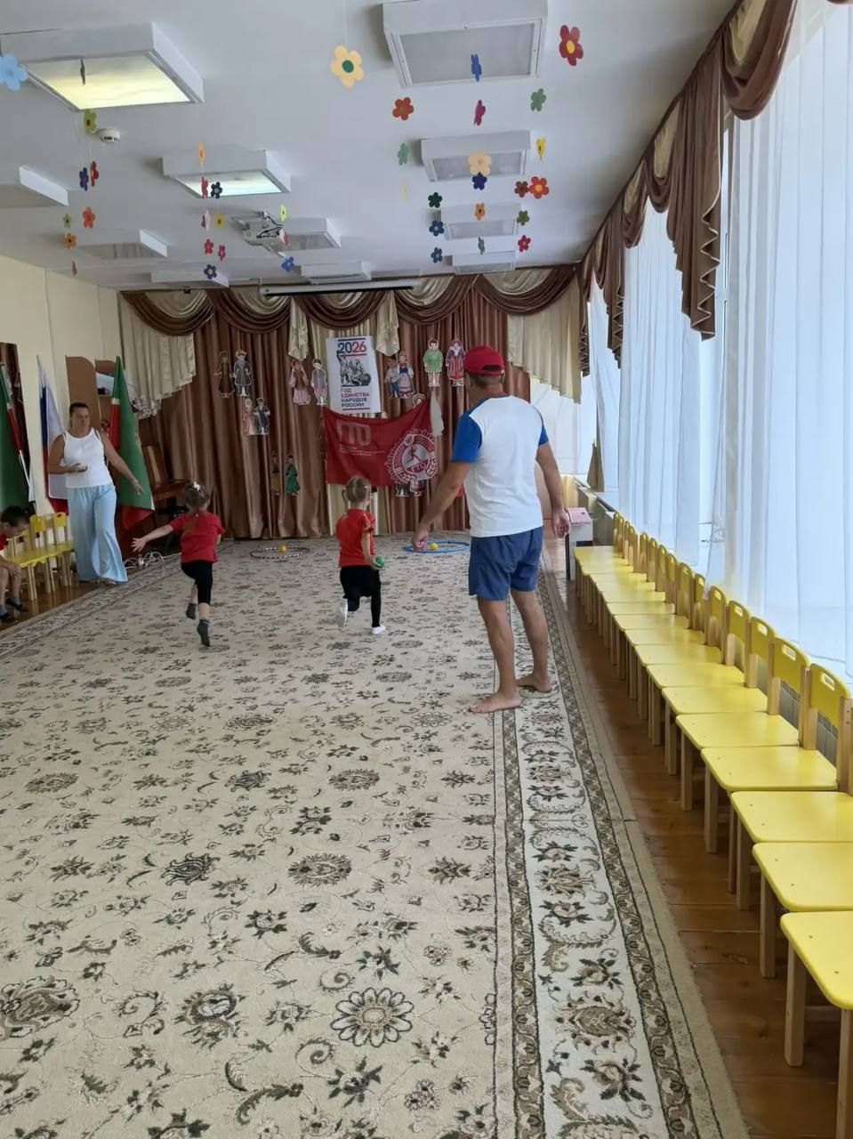 Яшел Үзәннең «Радуга» балалар бакчасында ГТО сынаулары узды