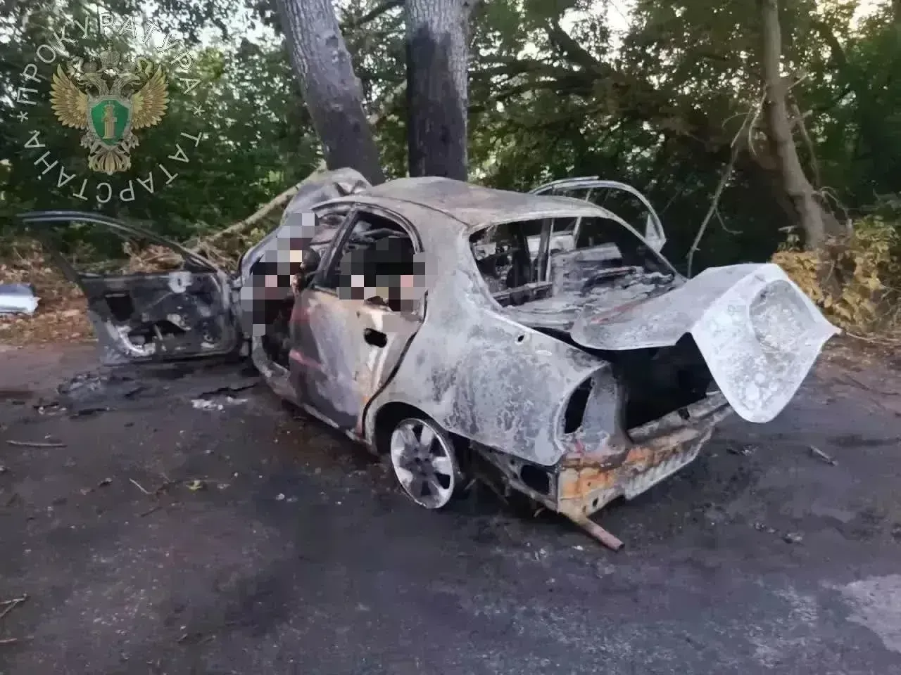 Яшел Үзәндә юл-транспорт һәлакәтендә алты яшүсмер һәлак булган