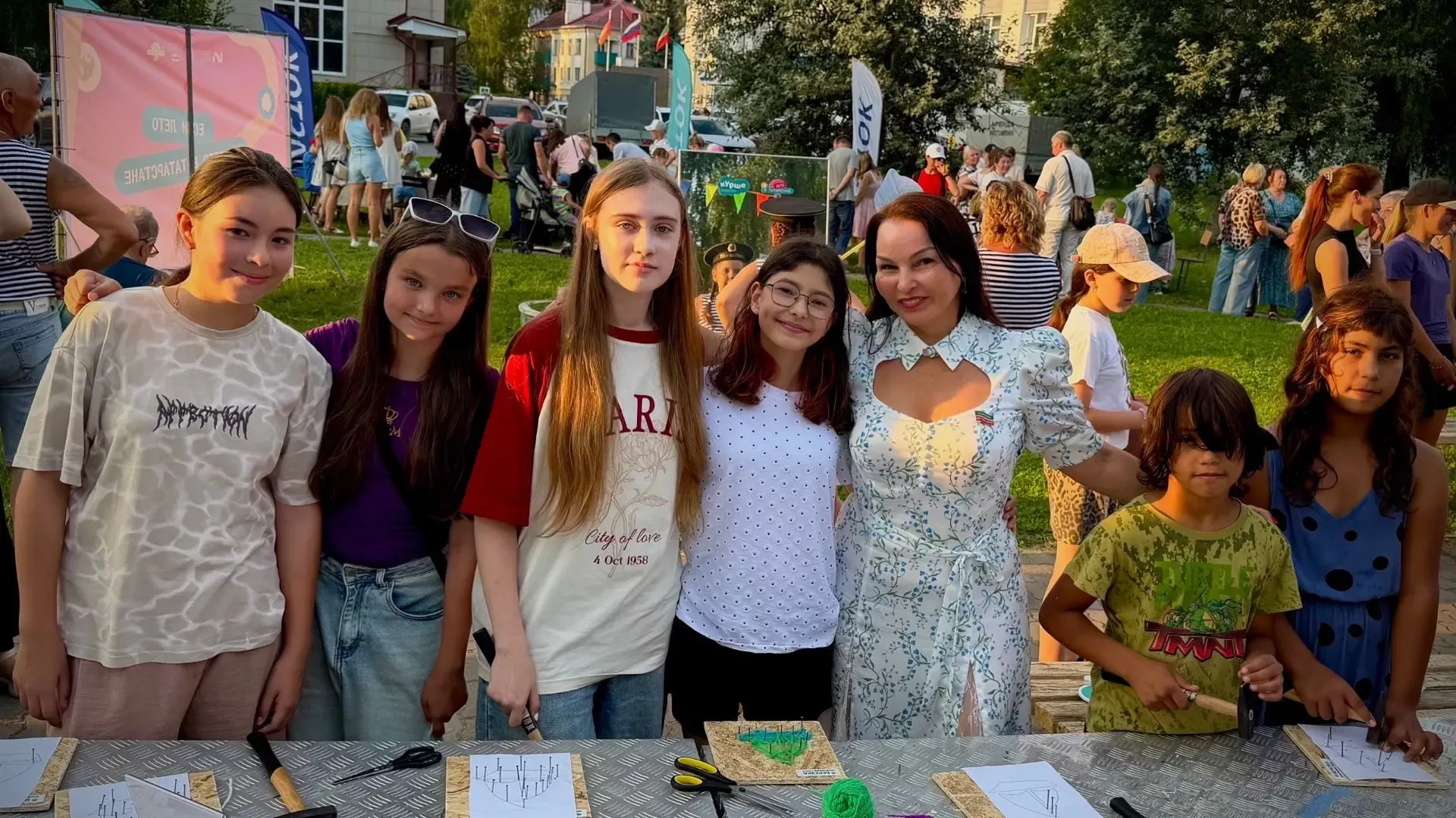 Шәһәр күлендәге «Ракушка» сәхнәсе янында «Күрше Фабрикасы» проектының чираттагы воркшопы узды