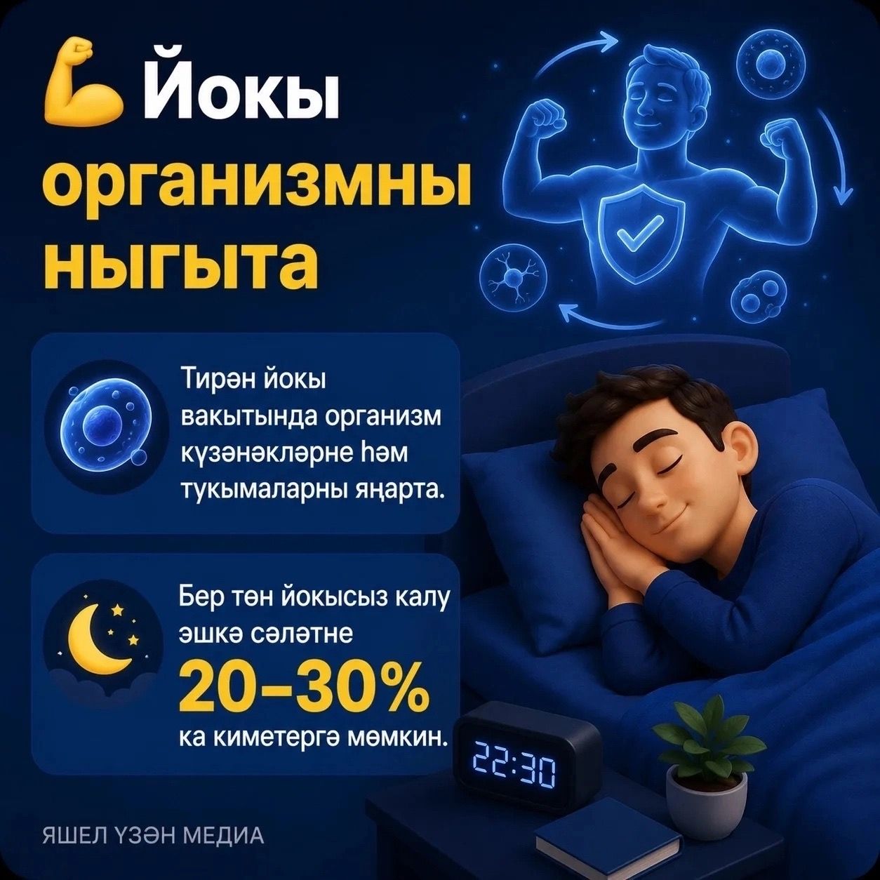 Йокы — сәламәтлек нигезе: ул организмга ничек тәэсир итә?
