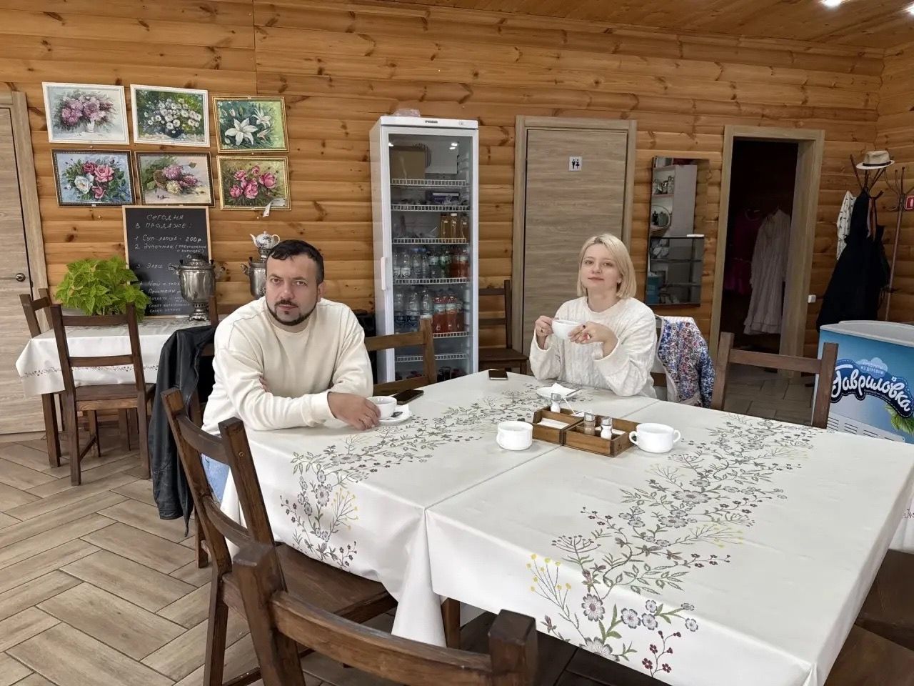 Пермь һәм Түбән Новгород туристлары Яшел Үзәндәге «Татар авылы» музеенда булды