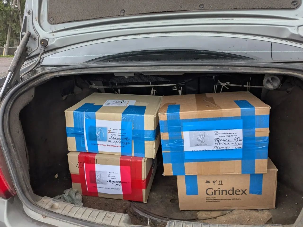 Норлат волонтёрларының «Өмет» штабы фронт медицина хезмәткәрләренең гаризасы буенча Курск өлкәсендәге кыр госпиталенә чираттагы гуманитар ярдәм партиясен озатт