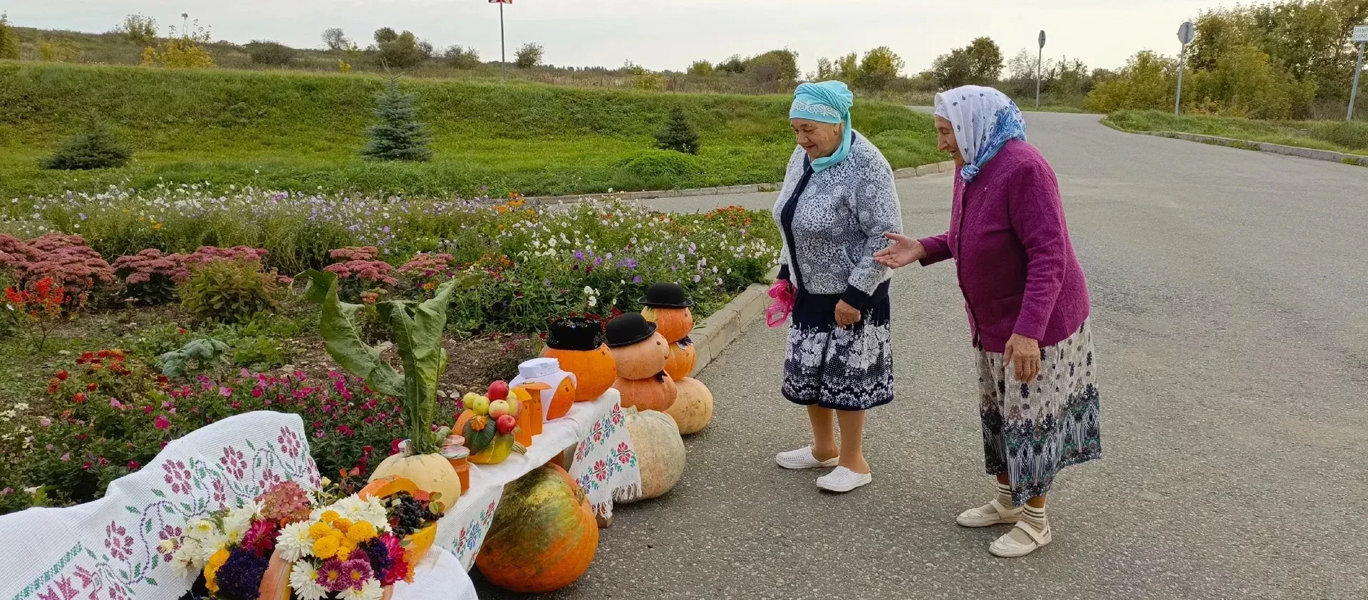 Бакырчы авылы мәдәният йорты алдында «Кабак бәйрәме» узды