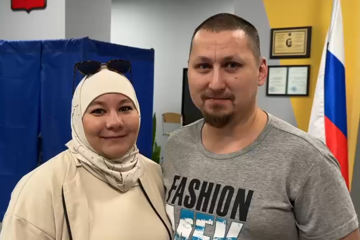 Гыйсмәтуллиннар сайлауга һәрвакыт бергә йөри