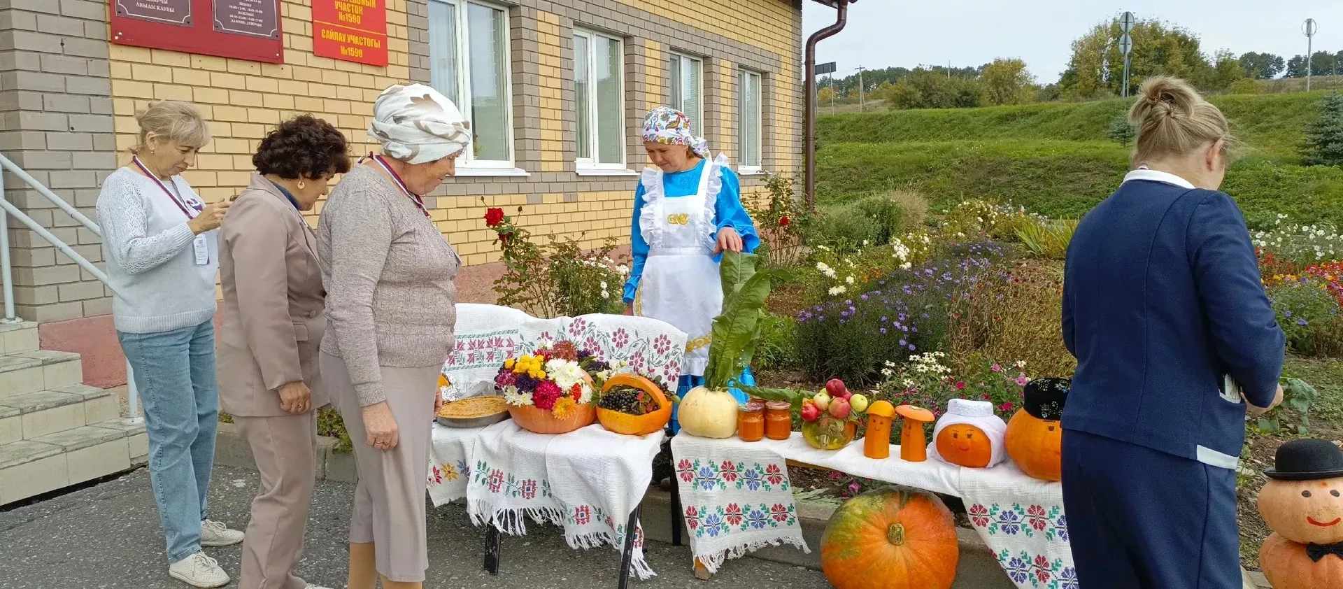 Бакырчы авылы мәдәният йорты алдында «Кабак бәйрәме» узды