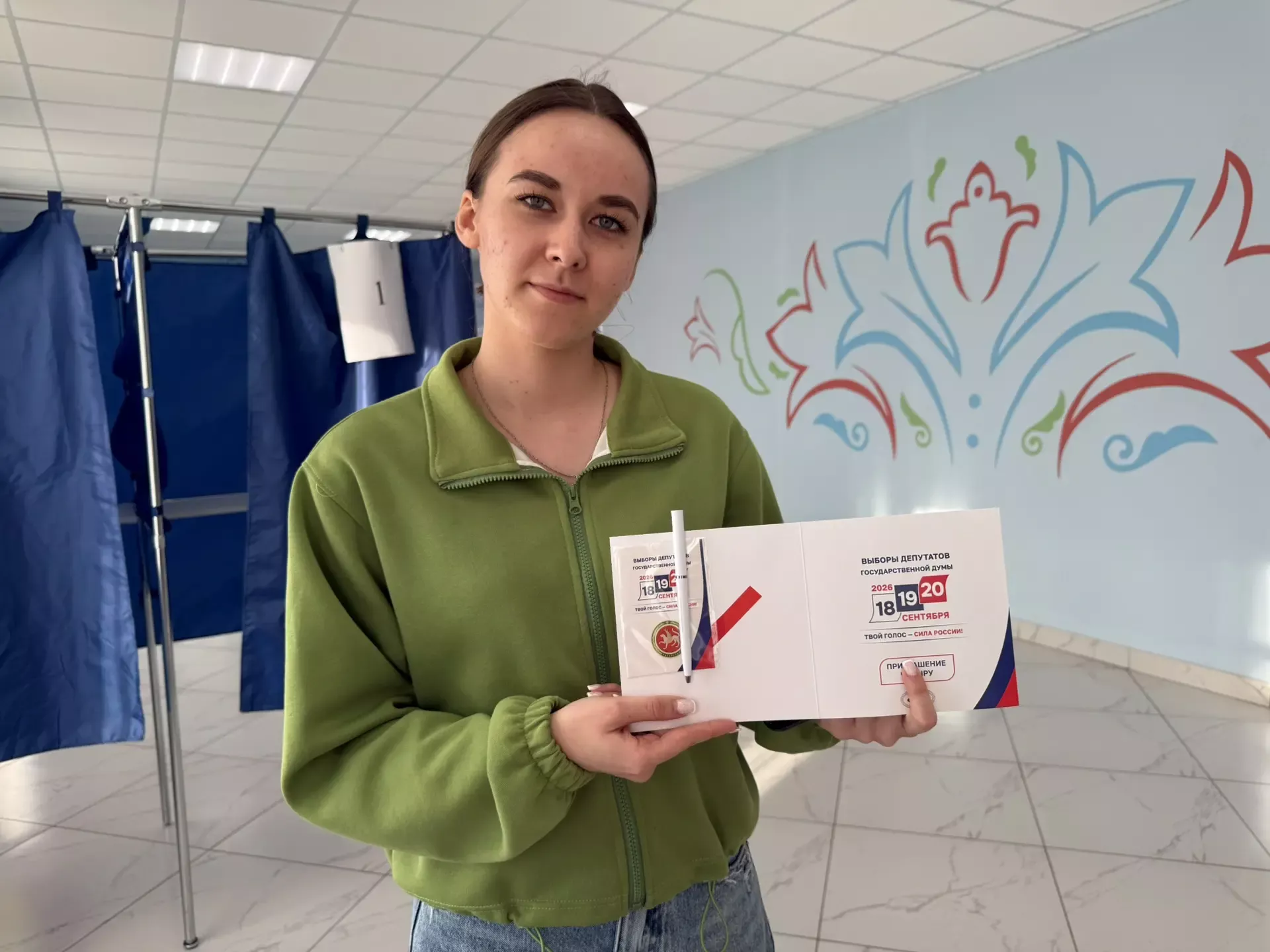 Татар Танае авылының 1586 нчы сайлау участогы әле тавыш бирергә өлгермәгән авылдашларын көтә