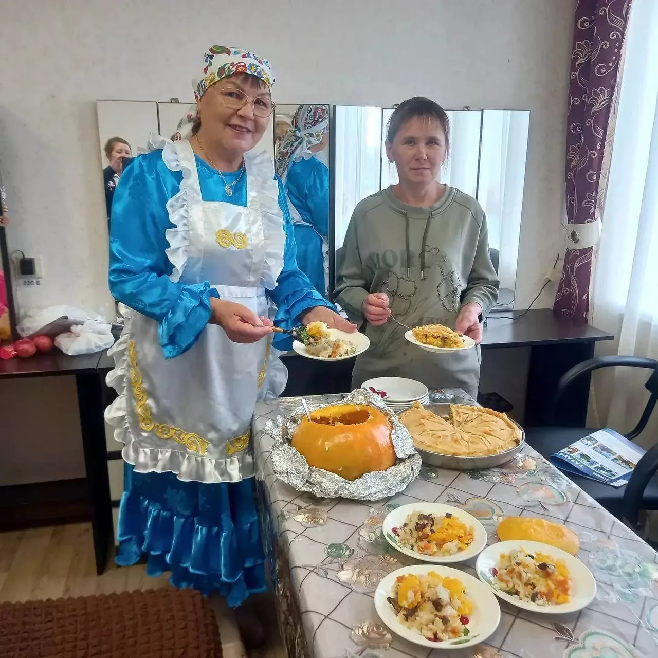 Бакырчы хуҗабикәләре яраткан рецептлары белән бүлеште