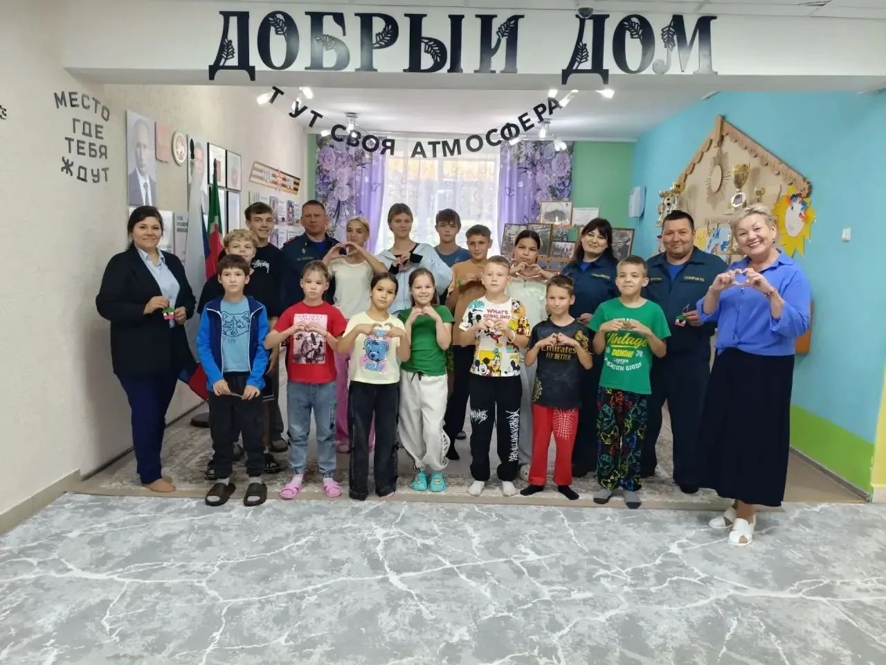 Норлат балалар йортында ТР янгынга каршы хезмәтенең Казан отряды вәкилләре белән очрашу узды