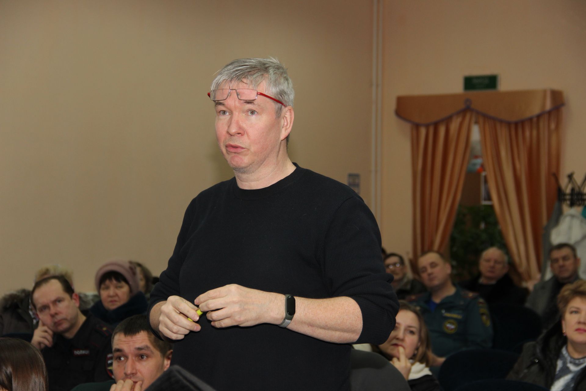 Олы Карагуҗа авыл җирлегендә хисап сессия