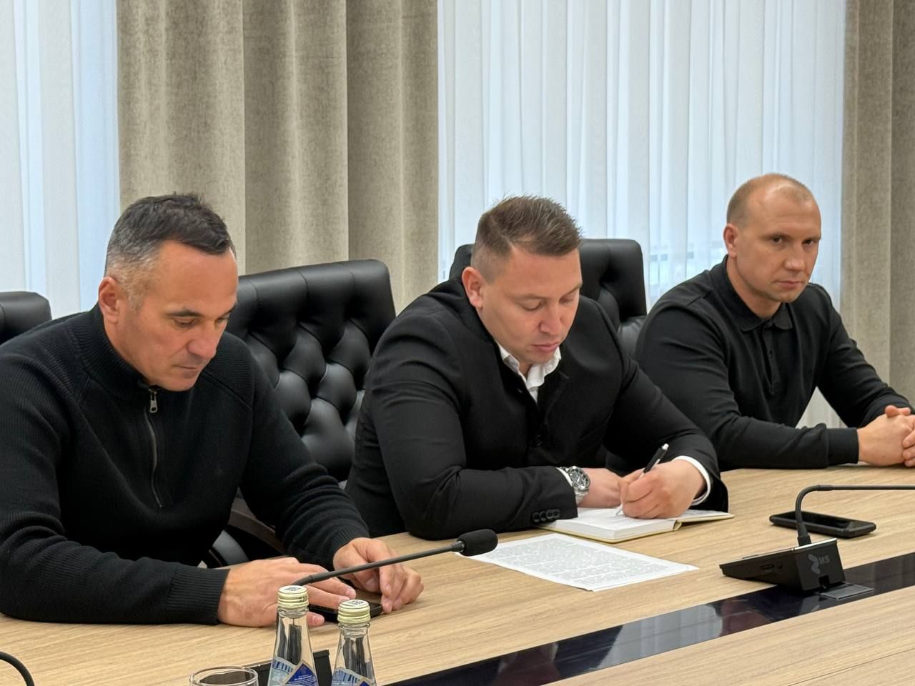 Михаил Афанасьев махсус хәрби операциядә катнашучы Еременко Вера Вениаминовна белән очрашты