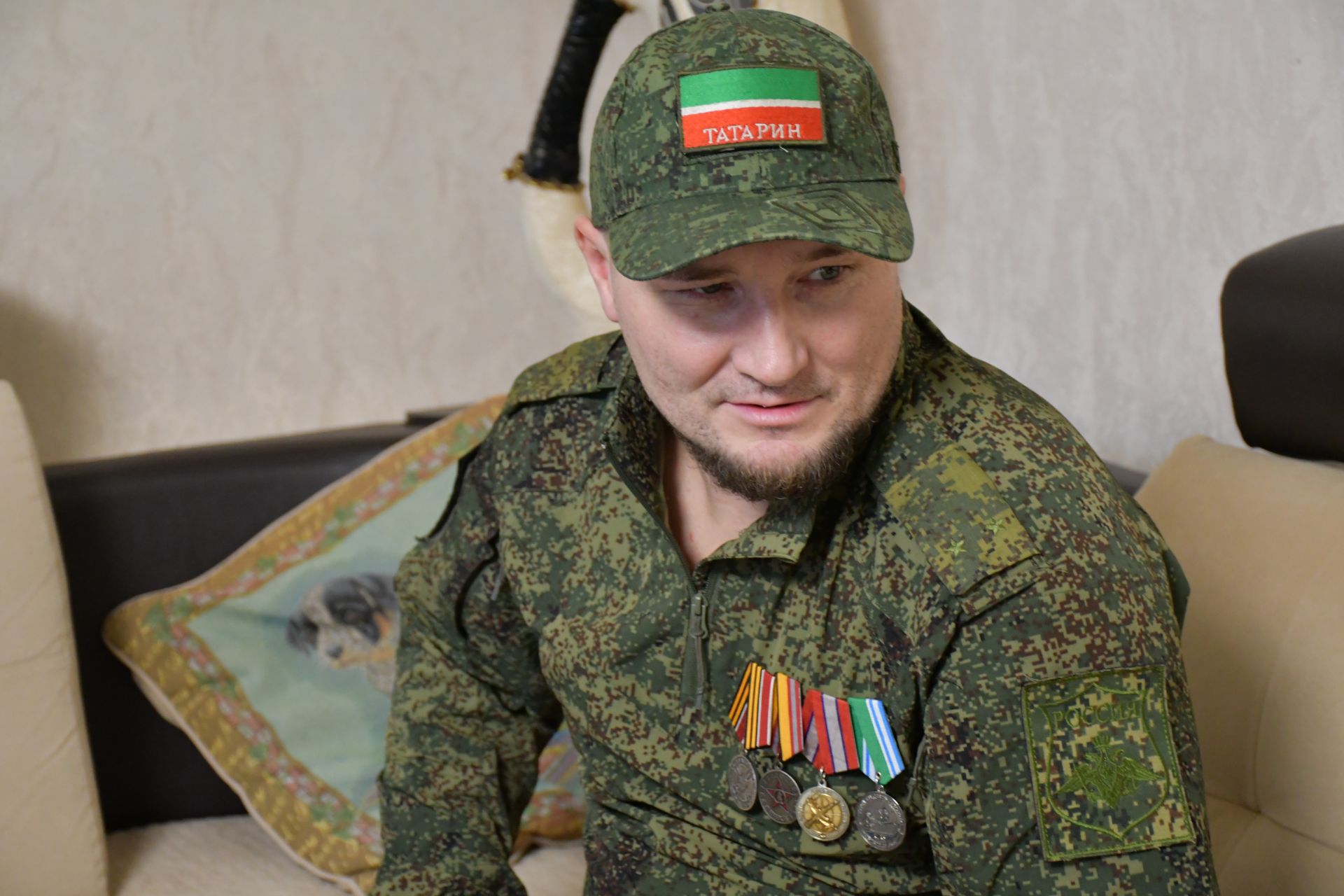 Яшел Үзән егете, МХОда катнашучы Руслан Сибгатуллин белән очрашу