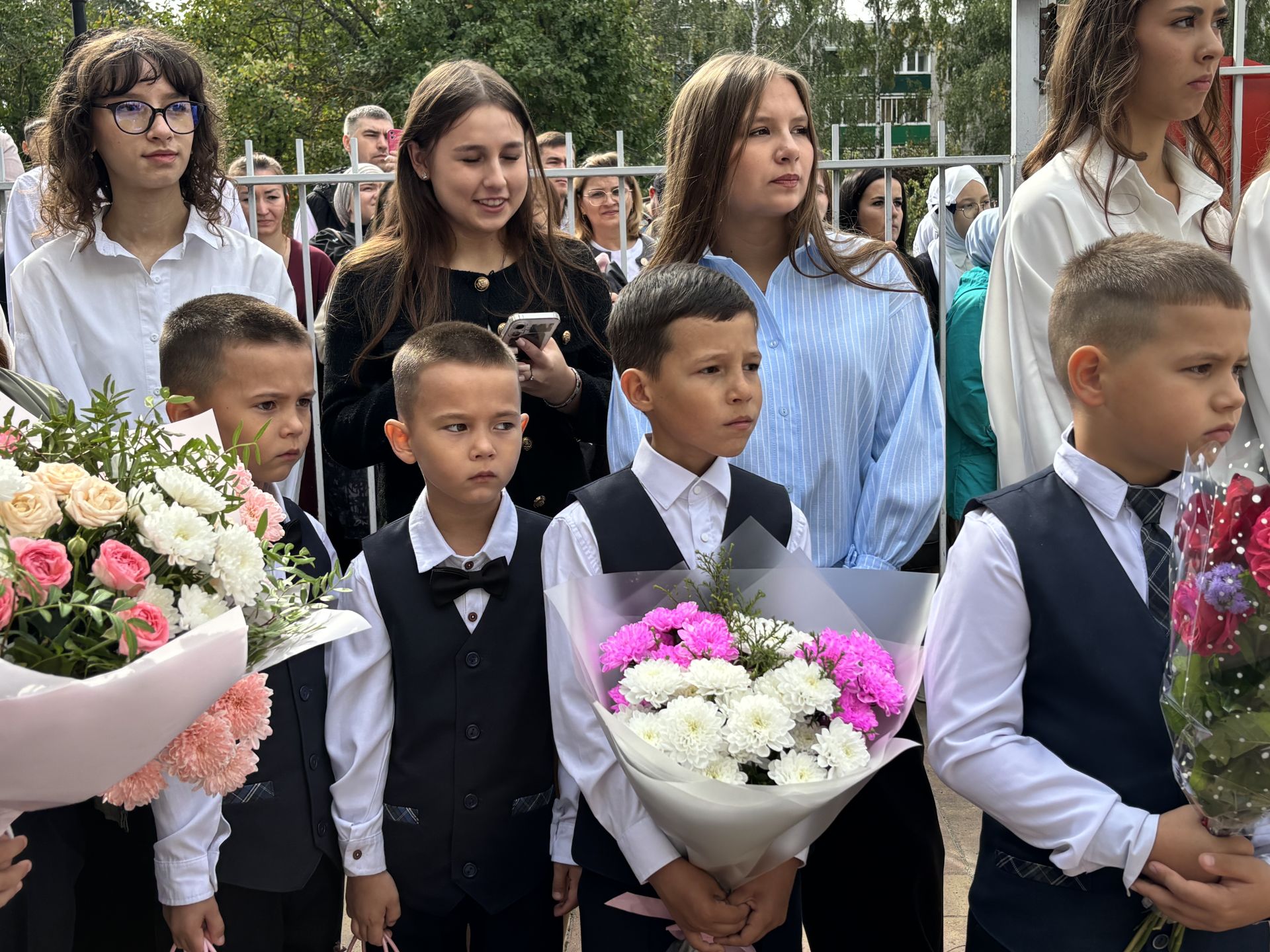 5нче гимназиядә 1 сентябрь