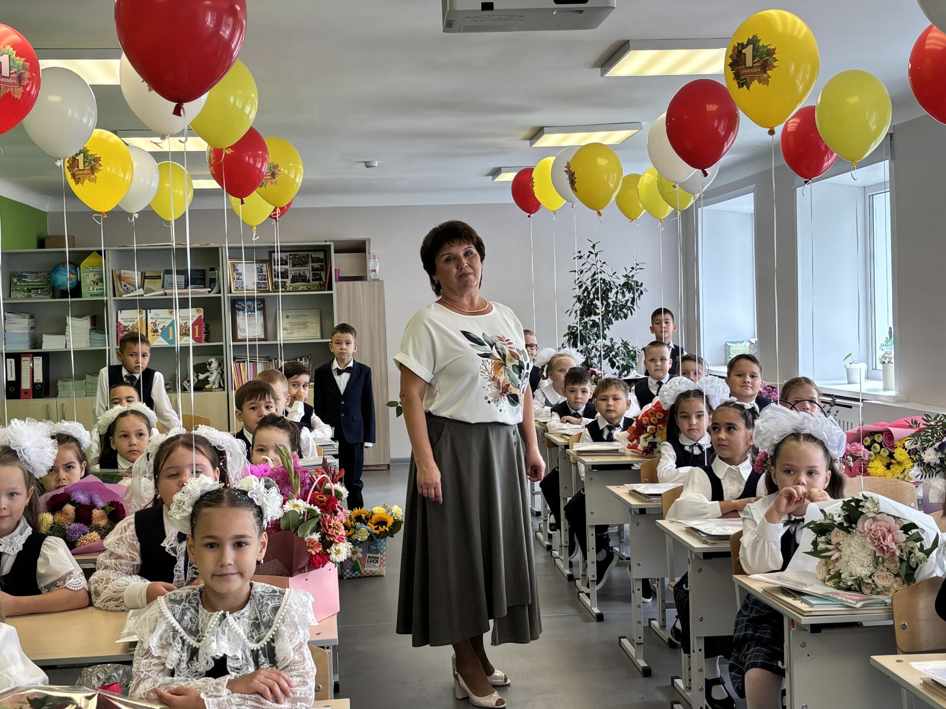 5нче гимназиядә 1 сентябрь