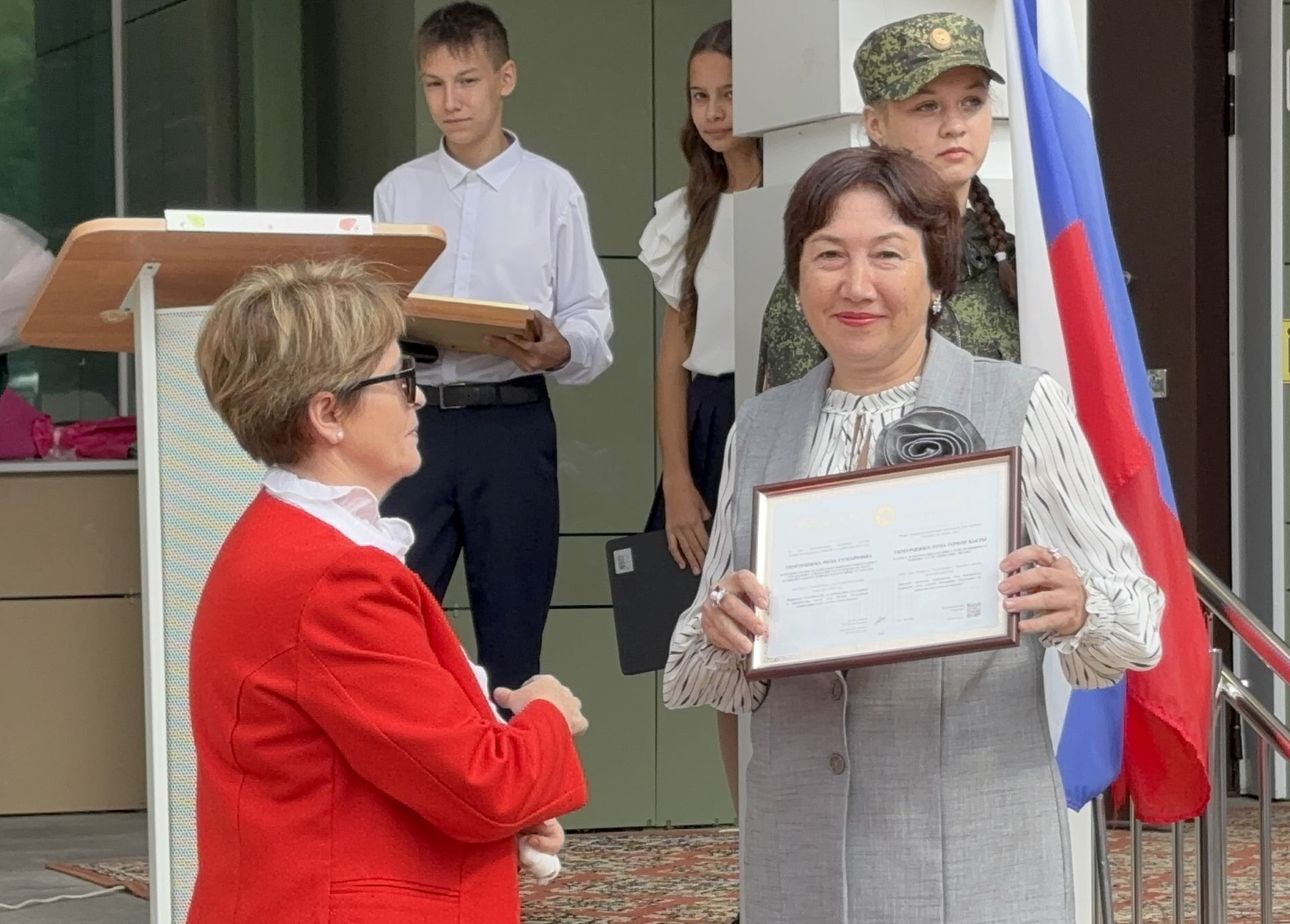 5нче гимназиядә 1 сентябрь