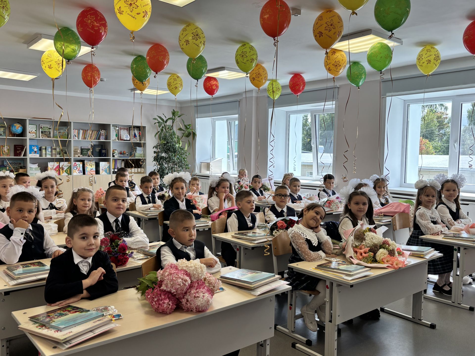 5нче гимназиядә 1 сентябрь