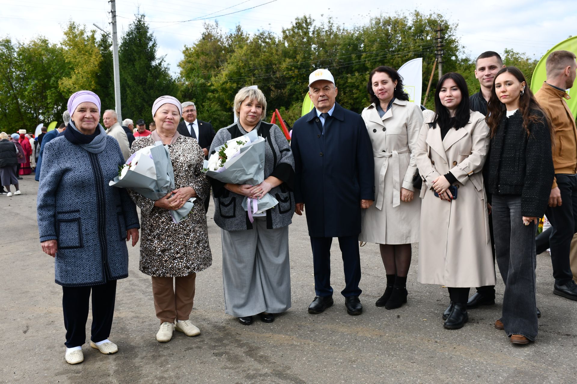 Рус Әҗәле авылында яңа мемориаль зона ачылышы