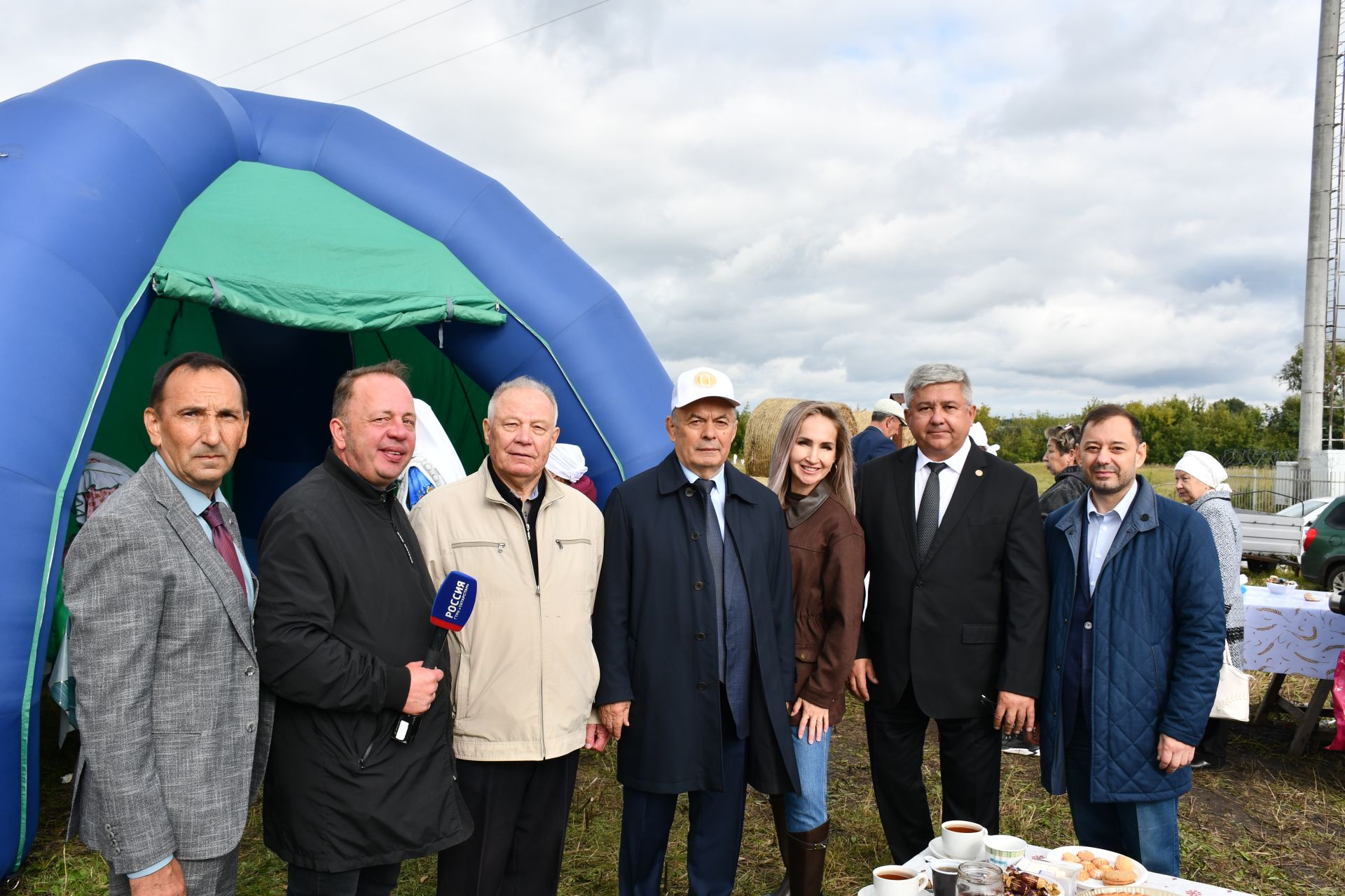 Рус Әҗәле авылында яңа мемориаль зона ачылышы