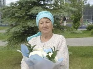 Кече Өтәк авылында гомер итүче Фәридә Габдулла кызы Зәйнуллинаның 60 яшьлек юбилее