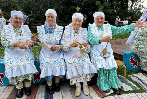 Кече Шырданда авыл көне гөрләде