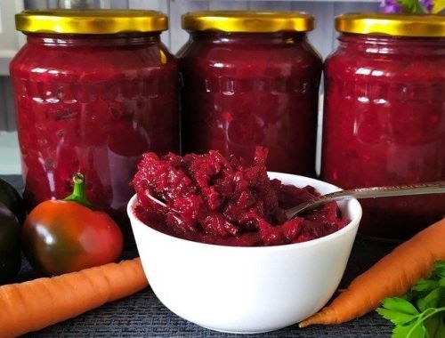 Кышка чөгендер салаты