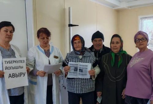 Олы Шырданда «Үзебезне туберкулездан саклыйк» исемле мәгълүмати-профилактика чарасы узды