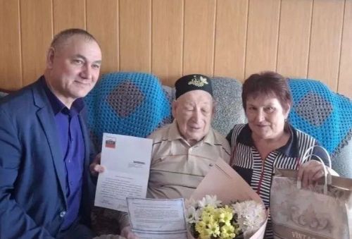 Норлат авылында гомер кичерүче Фәрит Хәнәфи улы Насыйбуллин 95 яшьлек юбилеен билгеләп уза