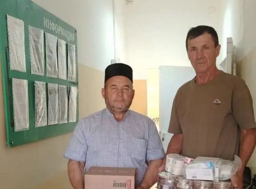 Норлатның «Өмет» волонтерлар штабы Бәчек һәм Урысбага авылларының халкына рәхмәт җиткерә