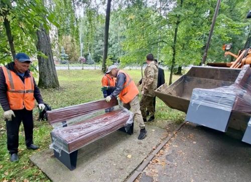 «Соловьиная роща»га яңа эскәмияләр урнаштырыла