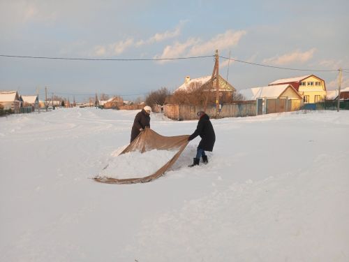 Бу көннәрдә кышкы табигать холкын күрсәтеп кенә тора