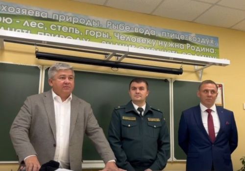 Михаил Афанасьев Татарстанда беренче «Экологик класс»та булды