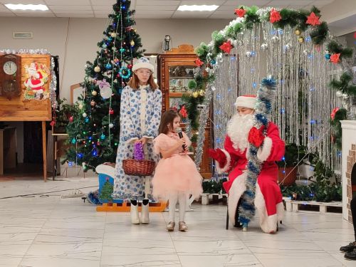 Бишнә авылы мәдәният йортында Яңа ел бәйрәм чаралары башланып китте
