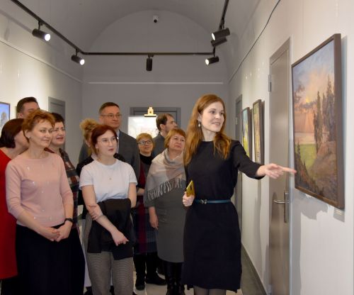 POZIS  провел очередную выставку  в заводской художественной  галерее