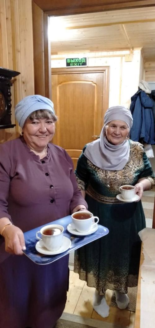 Татар  халкының бөек Мәгърифәтчесе, Изге Коръәннең Россиядә беренче корконданс-белешмә сүзлеге, «Мифтахель әл Коръән» уникаль китабы авторы Каюм Насыйриның туган авылында Гает намазы ул төзеткән мәчеттә, БИК эчтәлекле, матур үтә