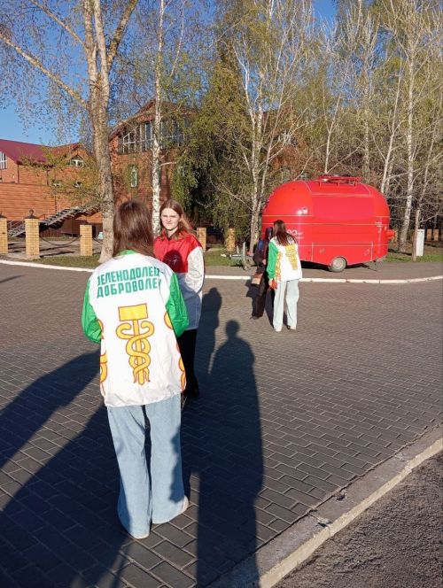 Яшел Үзәндә «Георг тасмасы» бөтенроссия акциясенә кушылдылар