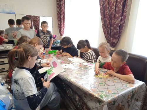 Бакырчы авылы мәдәният йорты «Җиңү тәрәзәләре» Бөтенроссия патриотик акциясенә кушылды