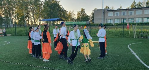 Бишнә авылында кичке Сабантуйлары бик күңелле узган