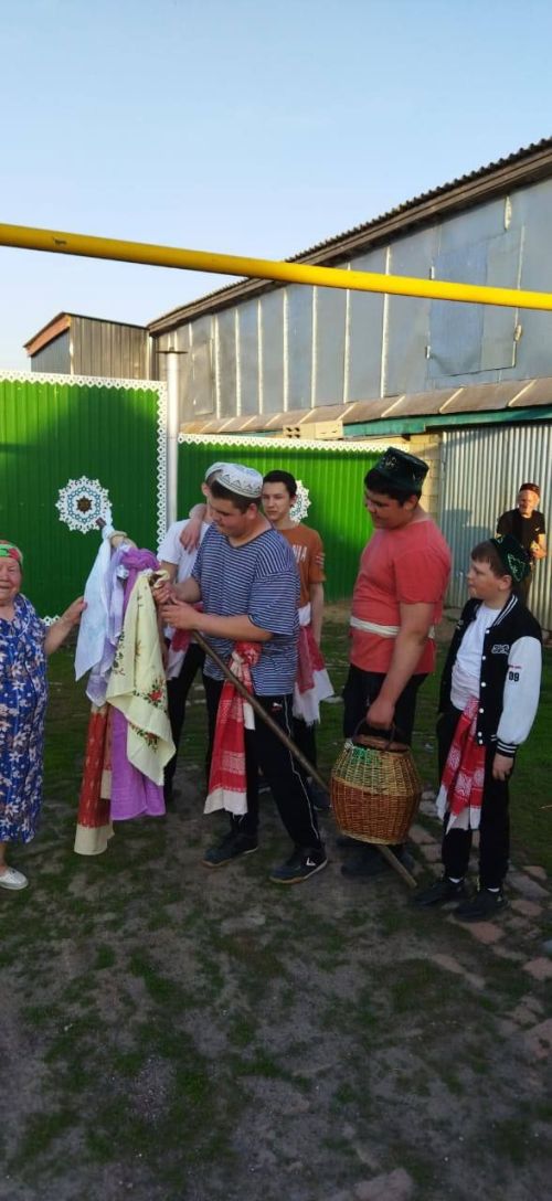 Күгәй авылында сөлге җыйдылар