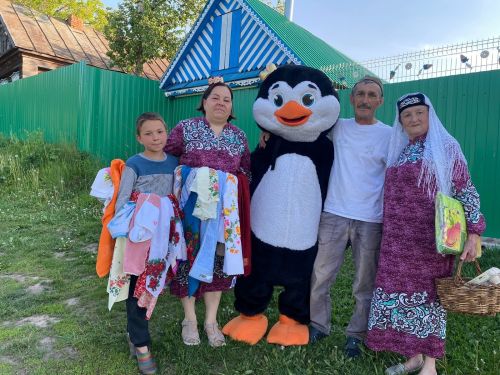Районыбызның күп кенә авыллары кебек үк, Олы Шырданда да Сабан туена традиция буенча бирнә җыйганнар