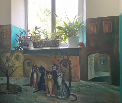 Шәһәребездә үзенчәлекле «сәнгать галереясе» бар икән