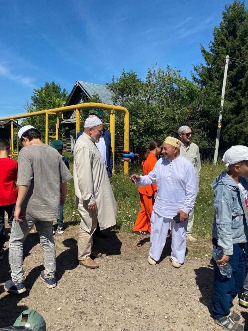 Апанай мәдрәсәсе шәкертләре Яшел Үзән районында кунакта булды