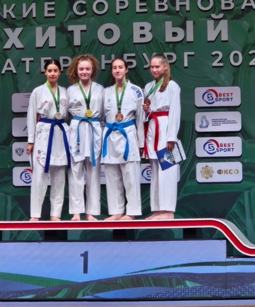 Яшел Үзән спортчысы - каратэ буенча Бөтенроссия ярышларының бронза призеры