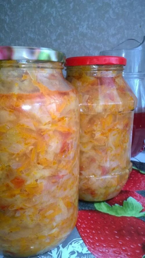 Кышка томалап пешергән кәбестә