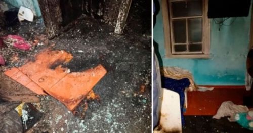 Бер ир-ат 4 баласы белән хатыны яшәгән йортка ут төрткән