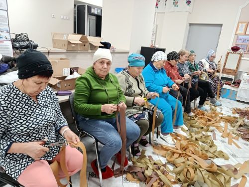 Мулла Илендә маскировка челтәрләре үрәләр