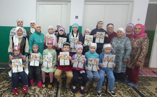 Бишнә авылы мәчетендә балалар өчен Мөхәммәд Пәйгамбәргә багышланган мастер-класс узды