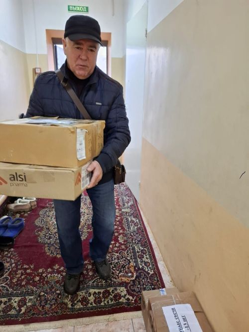 «Өмет» волонтерлар штабына чираттагы ярдәм китерделәр
