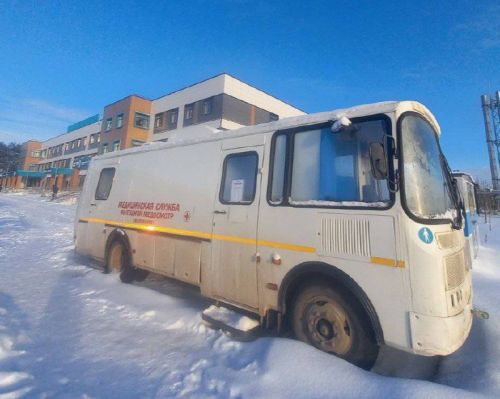 Осиновода күчмә медицина комплексы эшли