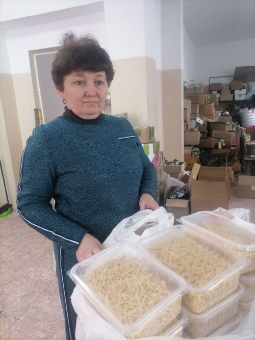 «Өмет» («Надежда») Норлат волонтерлар штабында эш гөрли